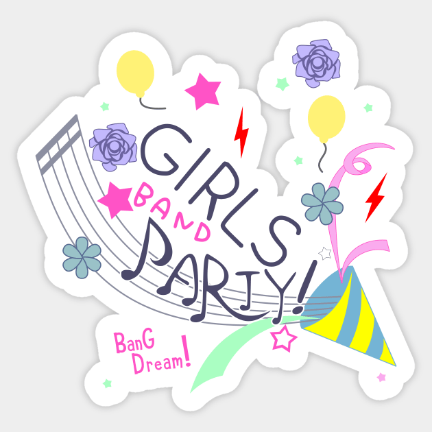 Garuparty Ikebukuro 2019 White Sticker by naderu